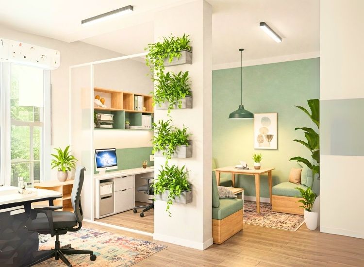 2. Workzone In Compact Office Spaces