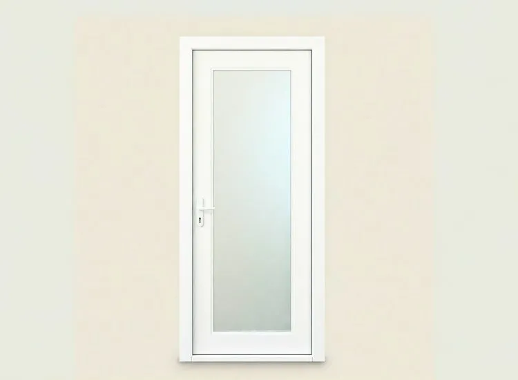 Durable PVC door design offering an affordable and low-maintenance solution for various house door types and modern designs.
