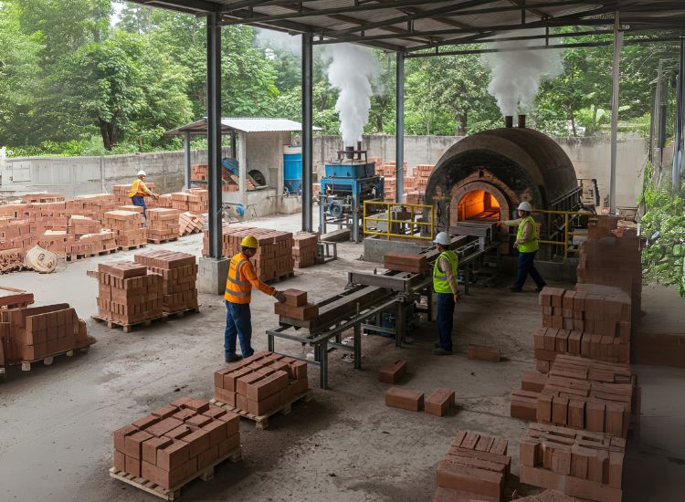 22. Eco Friendly Brick Manufacturing