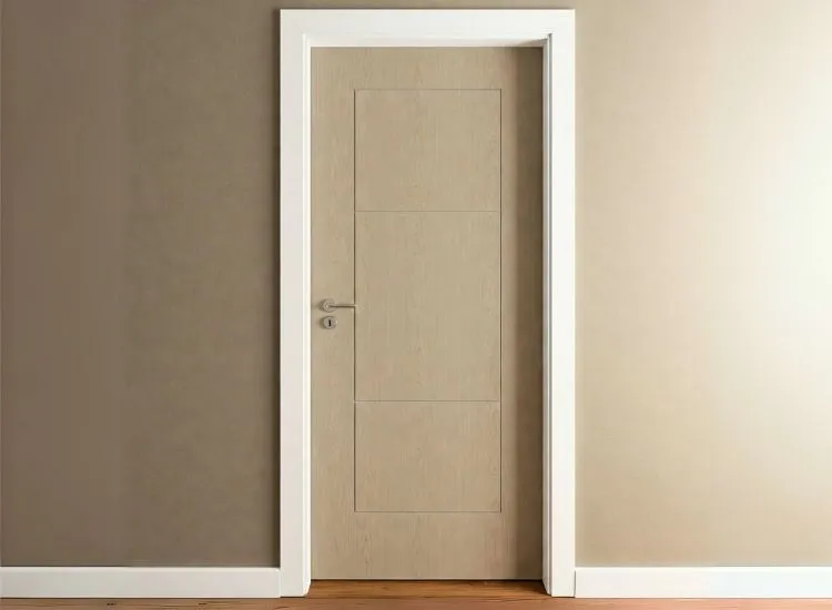 Durable laminate door design offering a stylish, low-maintenance solution for various house door types and modern home interiors.