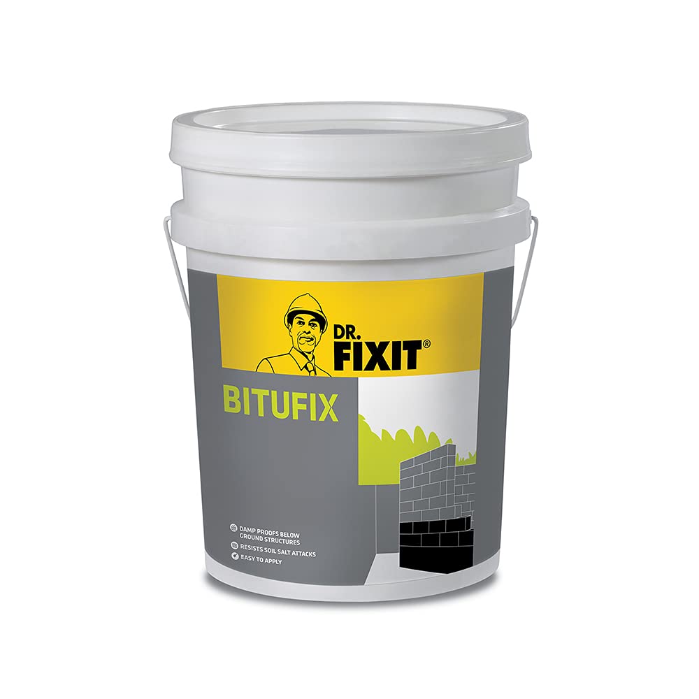 DR. FIXIT BITUFIX, Below Ground Waterproofing - 20 KG, for Damp Proofing course like Footing