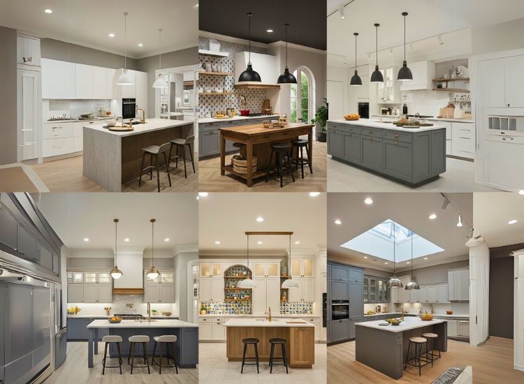 "Modern modular kitchen design showcasing various kitchen design styles to help choose the perfect kitchen design idea."
