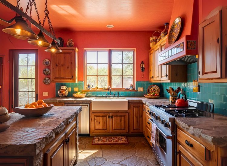 Southwestern Style Kitchen idea