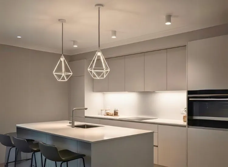14. Minimalist Kitchen Lighting Design
