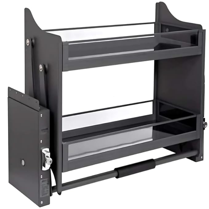 Grey Glass Pull-Down 900mm