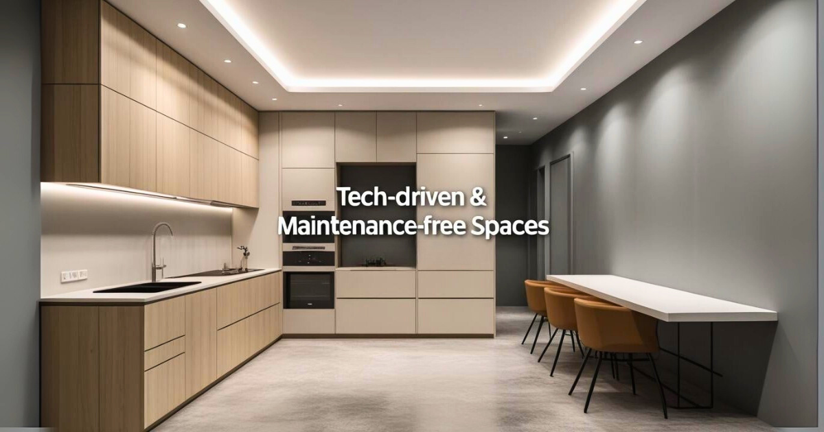 Tech-Driven & Maintenance-Free Spaces