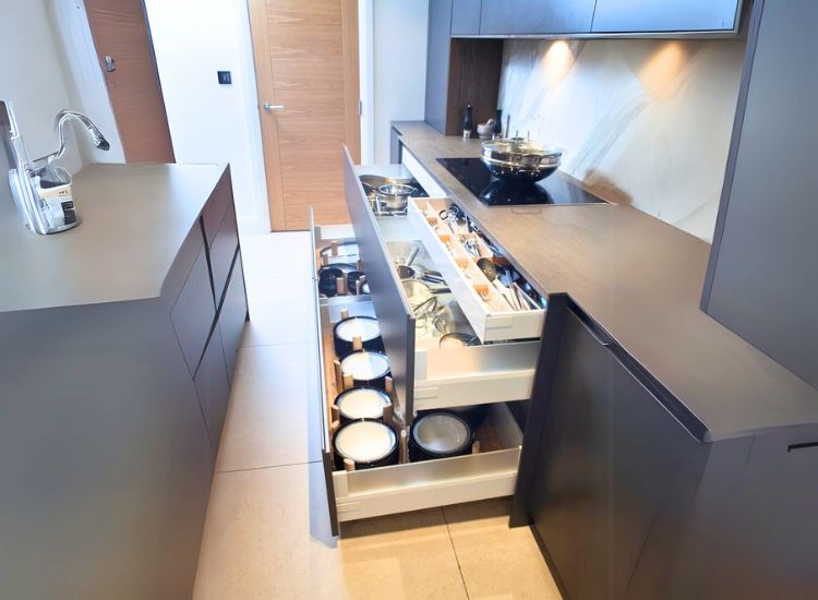 Explore 32 modular kitchen accessories to try now — space-saving accessories for modular kitchen ideas.