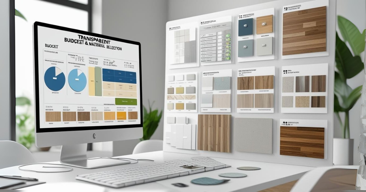 Transparent Budgeting & Material Selection