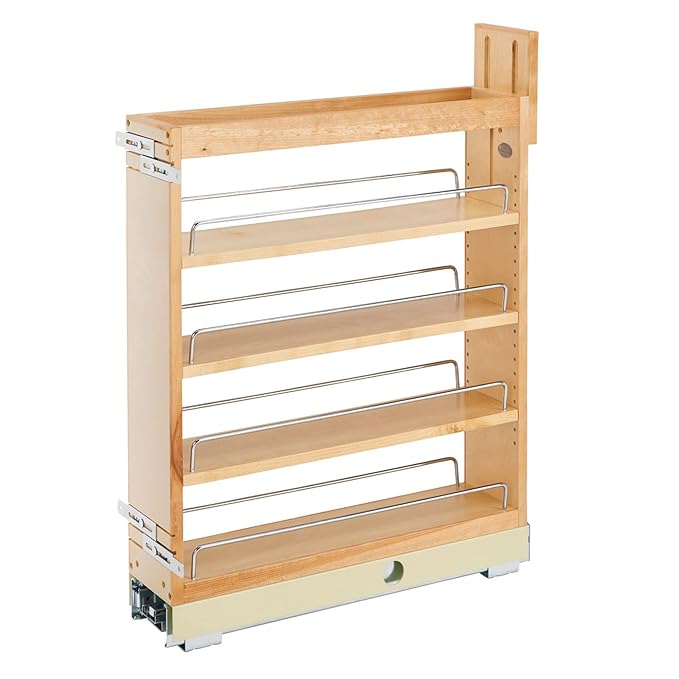 Wood Base Cabinet Organizer with Ball-Bearing