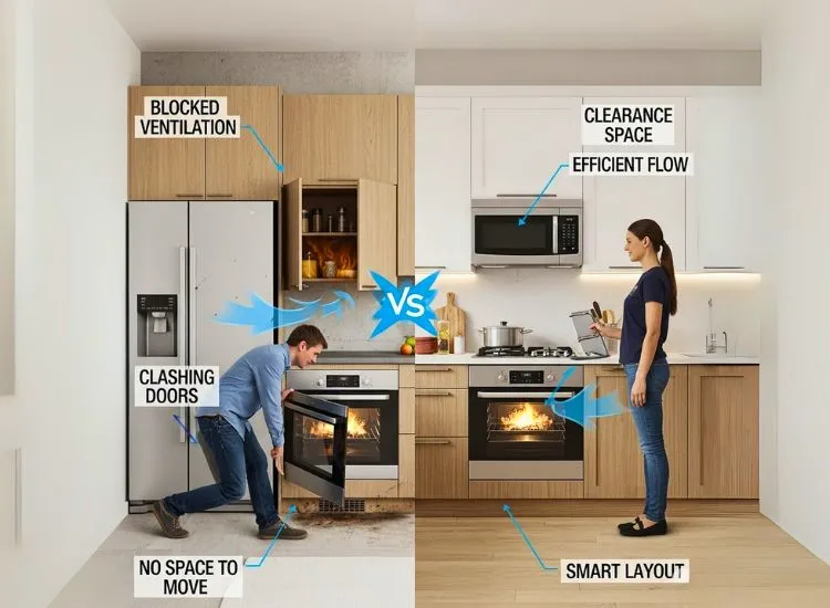Kitchen design mistakes
