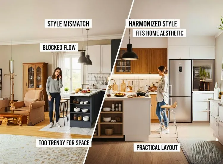 Kitchen design mistakes