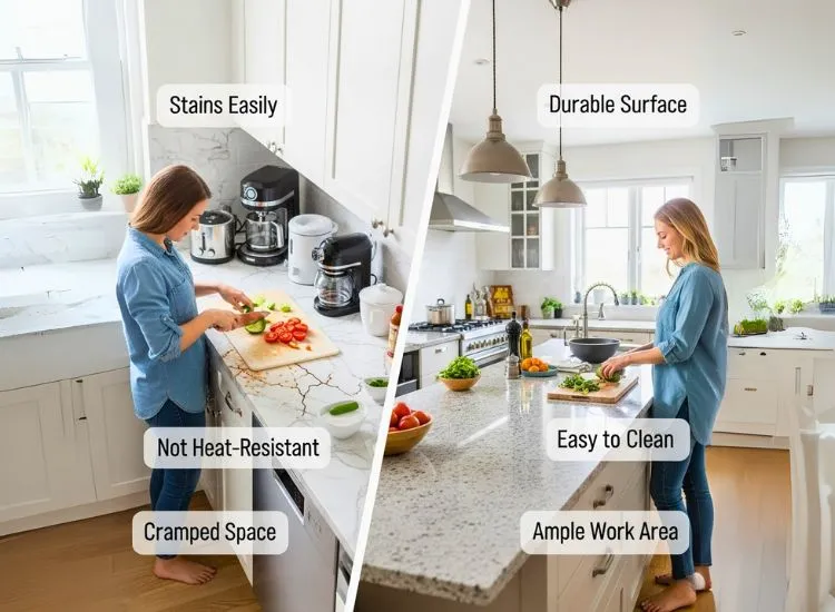 Kitchen design mistakes