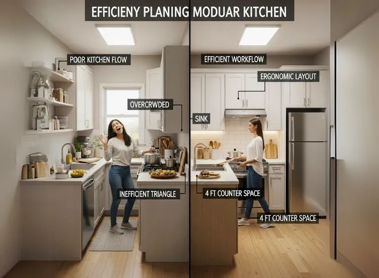 Kitchen design mistakes