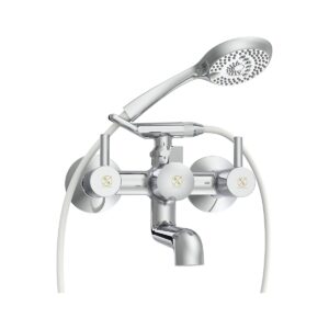 RN Wall Mixer with Provision for Hand Shower & Crutch