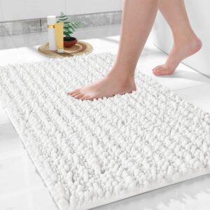 Yimobra Original Luxury Chenille Bath Mat, Soft Shaggy and Comfortable