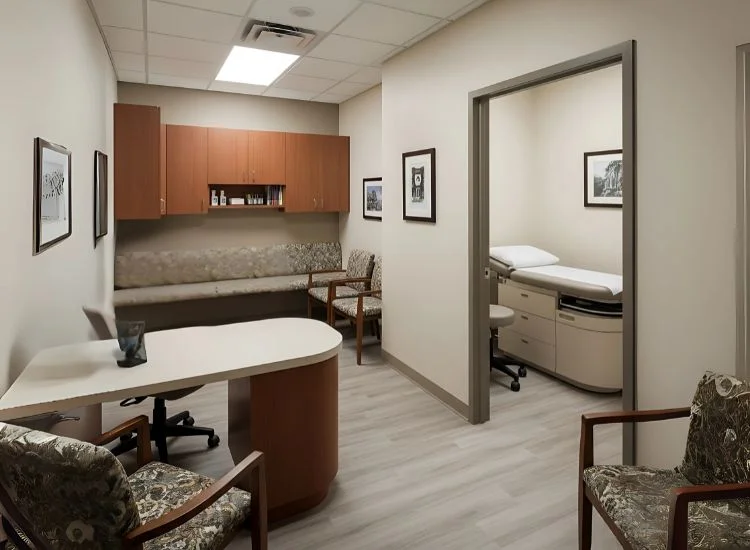 Clinic Designs Featuring Materials
