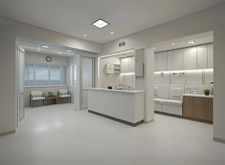 Interior design for clinic spaces that avoids common mistakes like shrinking usable space and disrupting flow—smart clinic design ideas for efficiency.