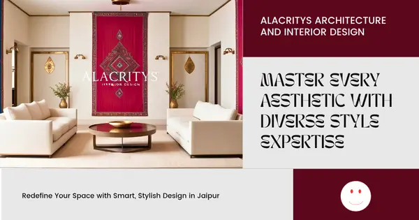 Expertise in Diverse Styles: From Royal Rajasthani Charm to Modern Minimalism