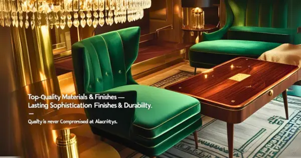Top-Quality Materials & Finishes