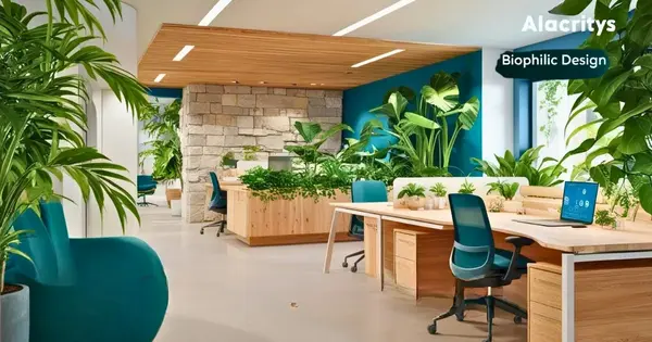 Workspaces with Biophilic Design